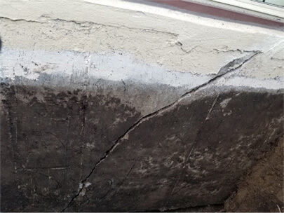RÉPARATION DE FISSURE DE FONDATION